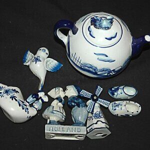 Dutch Holland 7 Figurines Assorted Lot